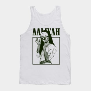 Aaliyah Album Vintage Tank Top